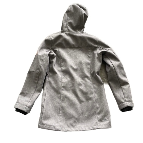 SzM Girls McKinley Lullaby Waterproof/Windproof Long Softshell jacket grey EUC - Picture 5 of 11